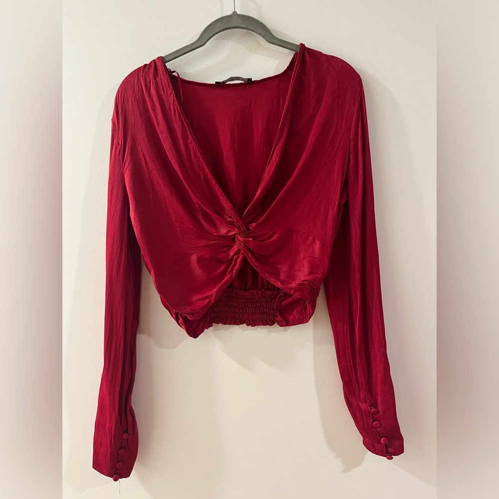 Zara crop top size M